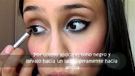 Maquillaje Azul Con Delineado Arabe YouTube