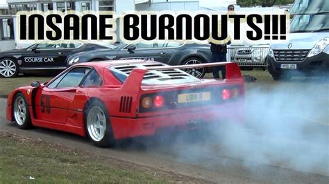 Enzo ferrari raced his last lap in 1988, dieing just after the release of the famous ferrari f40. Ferrari F40 GOES CRAZY! - Burnout, Acceleration, Backfiring, EPIC Sound - YouTube