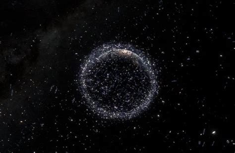 Warning Extreme Space Debris Collision Could Leave Debris In Orbit For