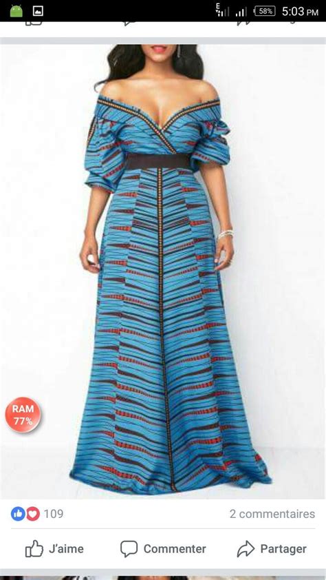 Robe African Print Dresses African Print Fashion African Fashion