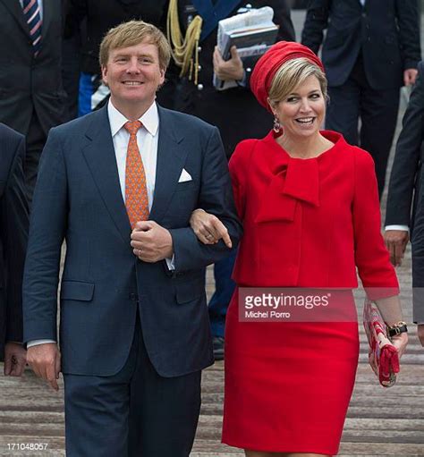 king willem alexander queen maxima of the netherlands visit zeeland and zuid holland provinces
