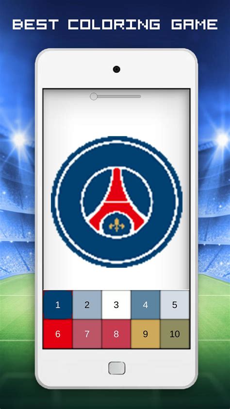 Football Logo Color By Number Soccer Pixel Art Apk Do Pobrania Na Androida