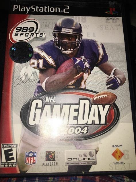 Nfl Gameday 2004ps2 Very Good Playstation2 Playstation 2 Video