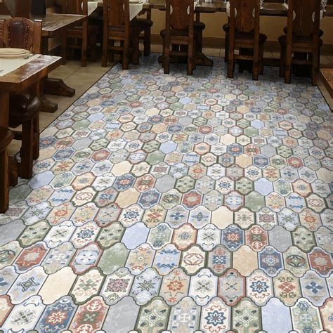 Elitetile Salvador 638 X 1288 Beveled Porcelain Mosaic Sheet Floor