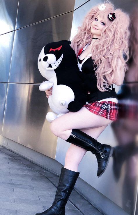 junko enoshima from danganronpa cosplay is just to hot for words cosplay costumes cosplay