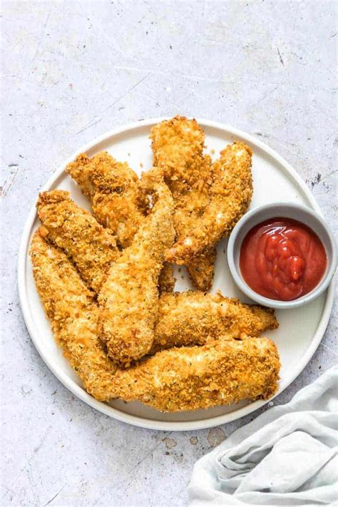chicken tenders fryer air recipes parmesan easy toddler crusted tender meals picky quick pantry eaters fabworkingmomlife strips breaded recipe breast
