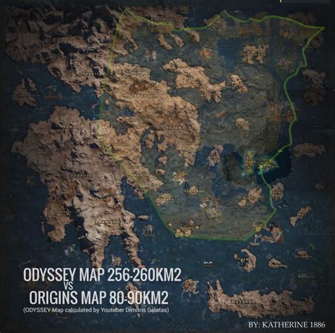 Assassin s Creed Odyssey So groß ist Welt im Vergleich zu Origins