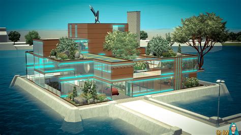 We're a community of creatives sharing everything minecraft! Futuristic Mid-Century Modern | SNW | SimsNetwork.com