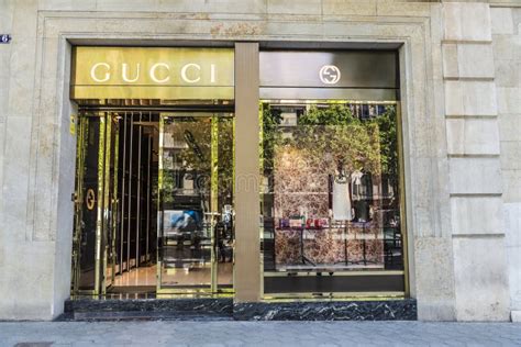 Tienda De Gucci En Roma Italia Foto De Archivo Editorial Imagen De