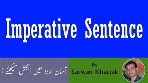 Imperative sentences examples with hindi and urdu learn english to hindi and urdu 50 examples of imperative sentences download pdf free, learn english to urdu conversation with pdf. Imperative Sentence (The Kinds of Sentence) | L: 1 C: 5 L ...