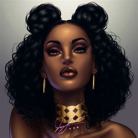Black Love Art Beautiful Black Women African American Art African