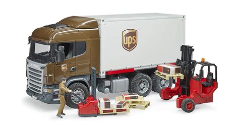 Bruder Scania R Series Ups Logistics Truck 03581 Bruder Children