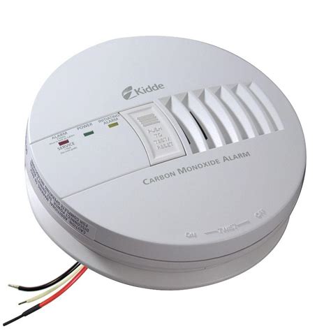 Kidde 120 Volt Hardwired Inter Connectable Carbon Monoxide Alarm With