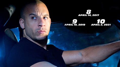 Vin diesel has plotted the story out through fast 10 and isn't ready to hang up the keys to his dodge. Fast and Furious 9 & 10 Get Release Dates - YouTube