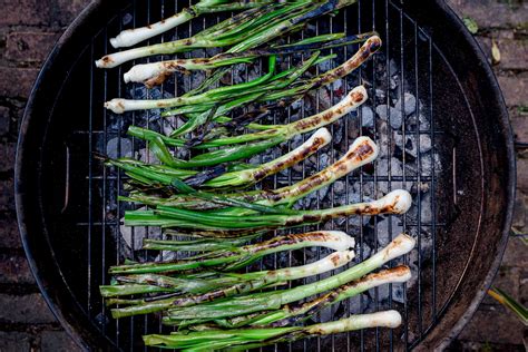 Grilled Spring Onions Recipe