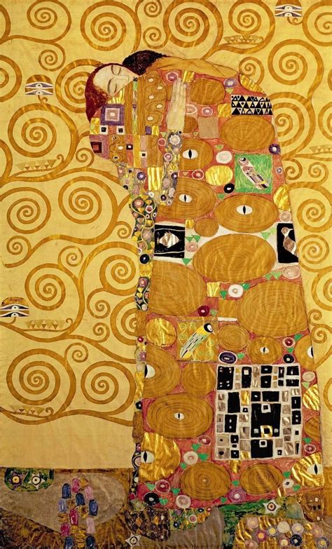 The Embrace By Gustav Klimt 1907 Art Deco Era Vintage Art Etsy