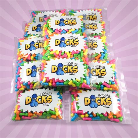 Bachelorette Party Bag Of Dicks Party Pack 20 Bags Bachelor Part