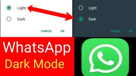 Enable Whatsapp Dark Mode Kese Dark Mode On Kare Whatsapp Pe Youtube