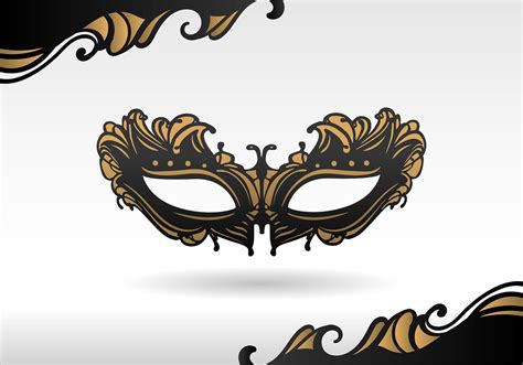 Masquerade Black Mask Vector 148881 Vector Art At Vecteezy