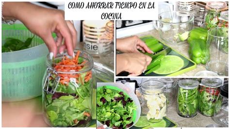 IDEAS PARA AHORRAR TIEMPO EN LA COCINA + COMO CONSERVAR ...