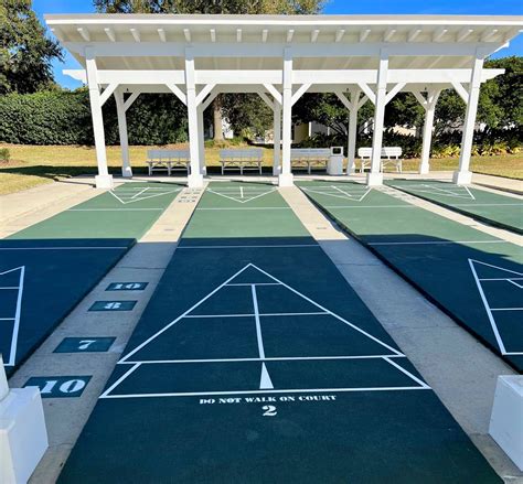 Newly Resurfaced Shuffleboard Courts Have Reopened At Church Street