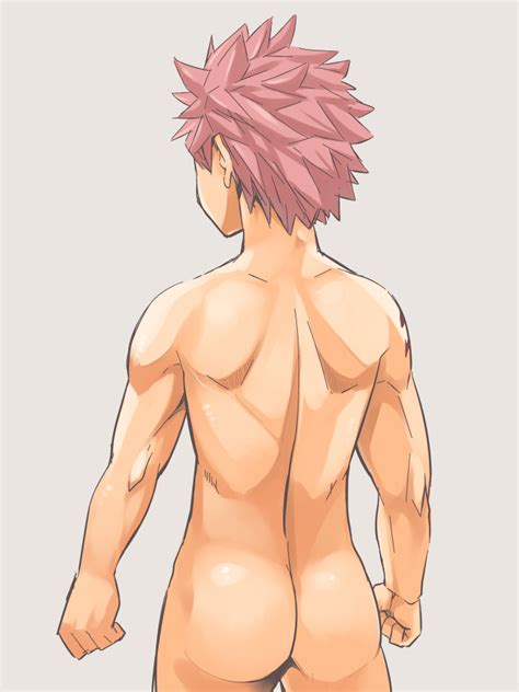 Rule Boy Ass Fairy Tail Looking Away Male Only Muscle Natsu