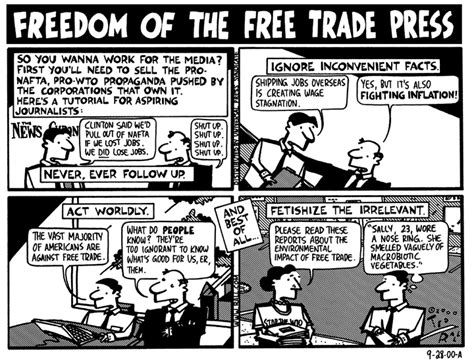 11 Classic Ted Rall Cartoons About Free Trade Ted Ralls Rallblog