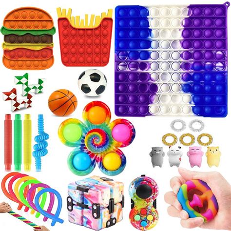 30pcs Sensory Fidget Stress Relief Toys Set Toys And Games Temu