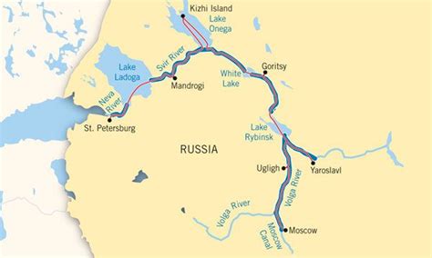 Imperial Waterways Of Russia 13 Days Moscow To St Petersburg Or