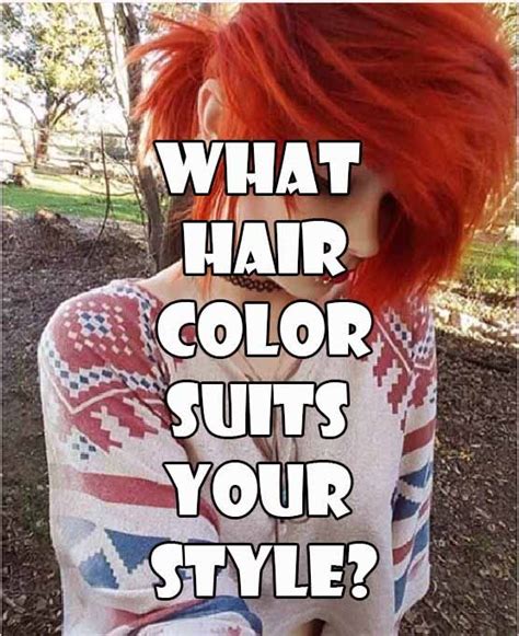What Hair Colour Suits Me Test Find The Perfect Shade For You Best