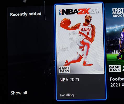 NBA 2k21 got added to game pass! : xbox