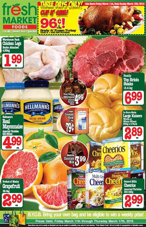 Fresh Market Foods Flyer March 11 To 17