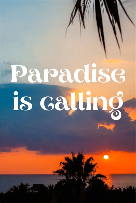 17 Dreamy Tropical Paradise Quotes To Inspire You