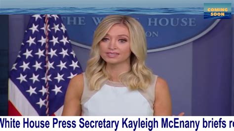 Kayleigh Mcenany I Think The World Is Looking At Us As A Leader In