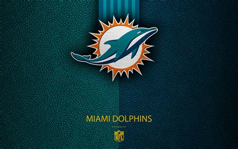 Choose your favorite miami dolphins designs and purchase them as wall art, home decor, phone cases, tote bags, and more! Download wallpapers Miami Dolphins, 4k, american football ...