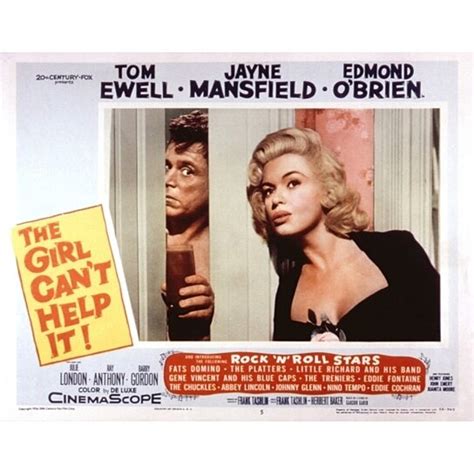 Buy The Girl Can T Help It Tom Ewell Jayne Mansfield 1956 Tm And Copyright 20th Century Fox Film