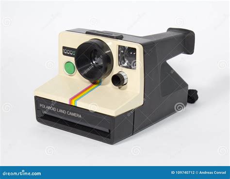 Polaroid Se1000 Instant Vintage Camera Editorial Photography Image Of