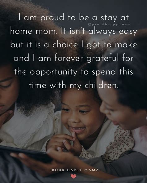 30 Inspirational Stay At Home Mom Quotes With Images