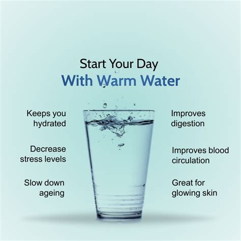 copy of health benefits of drinking warm water postermywall