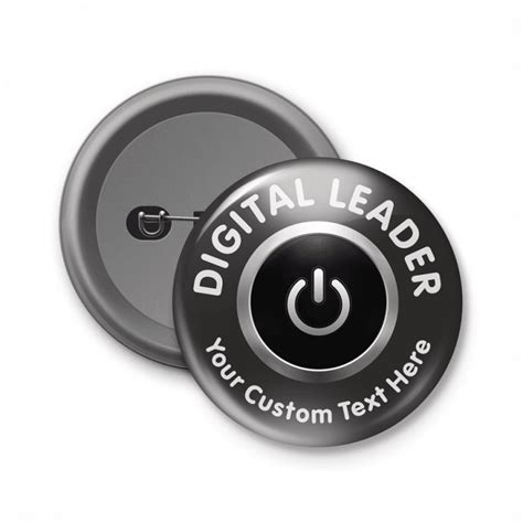 Digital Leader Customised Button Badge