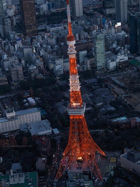 Aerial Photography Of Tokyo Tokyo Tower Aerial Photography Tokyo
