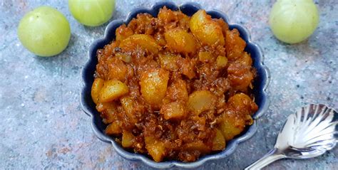 Sweet Spicy Amla Indian Gooseberry Chutney Recipe Mads Cookhouse