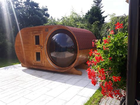 Panorama Oval Outdoor Sauna Uk Outdoor And Indoor