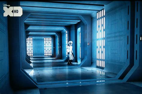 Star Wars Rebels Base Interior Scifi Corridor Scifi Interior Star
