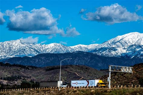 Photos: Snow-capped mountains create stunning Inland area backdrop