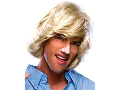 surfer dude adult costume blonde wig
