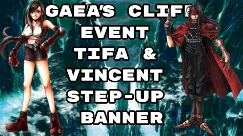 Tifa And Vincent Ff7 Collaboration Ffbe Final Fantasy Brave Exvius