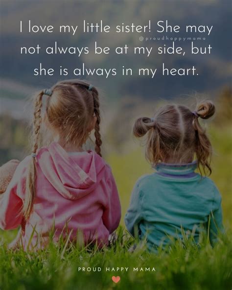 70 Heartfelt I Love My Sister Quotes [with Images]