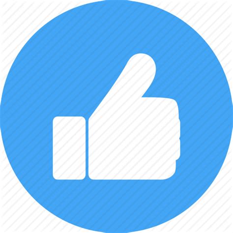 Facebook Thumbs Up Vector At Collection Of Facebook