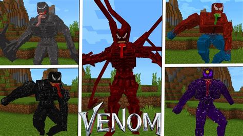 Saiu Incrivel Novo Addonmod Do Venom Para Minecraft Pe Youtube